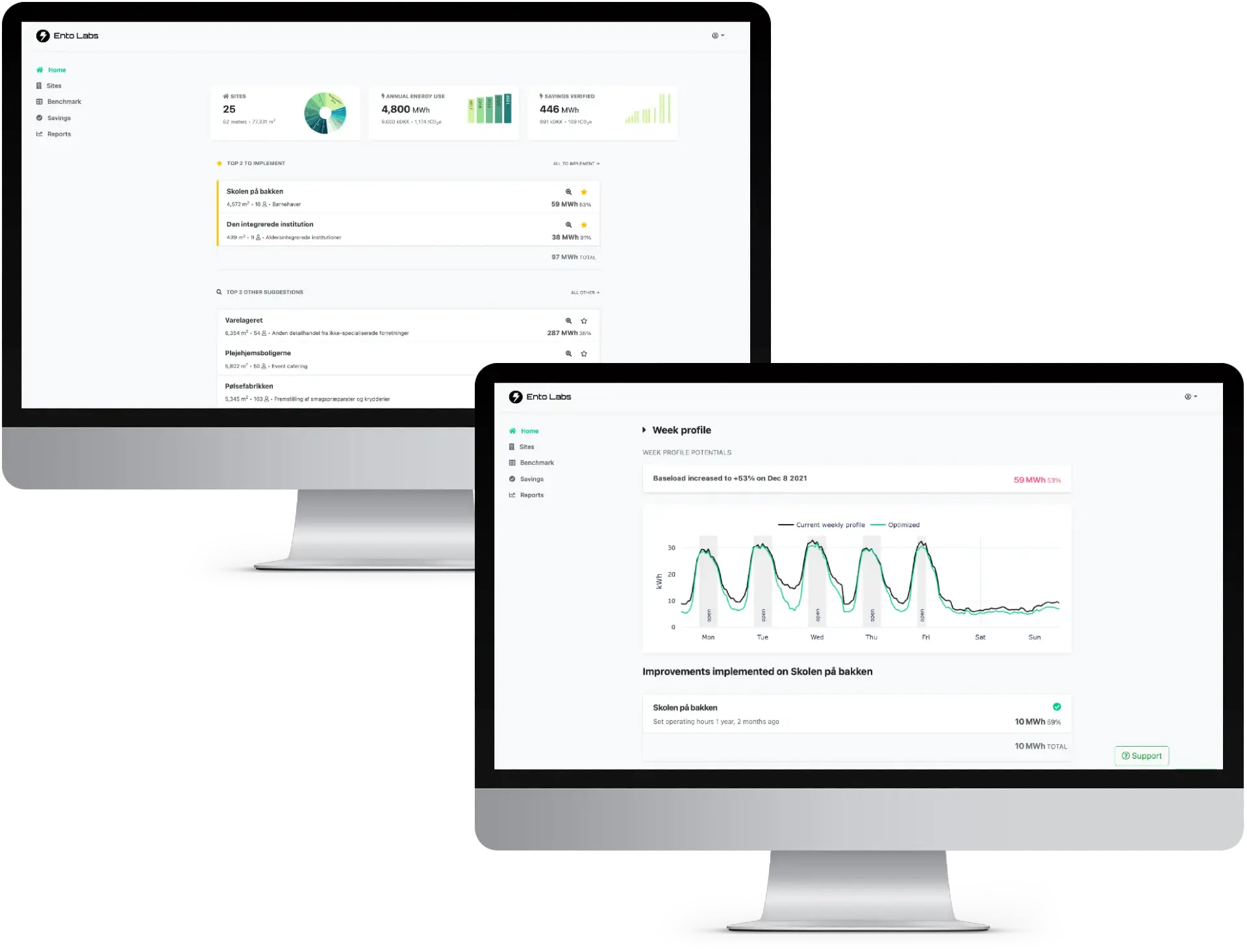 screenshot of Ento Labs